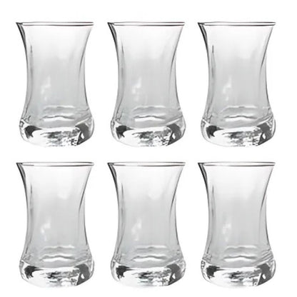 Sachi Lima Twist Turkish Glasses 6pc 