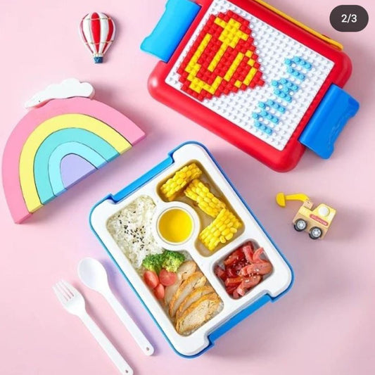 Lego Inspired Bento Lunch Box