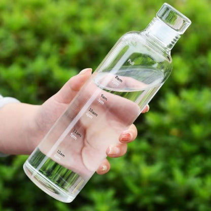 Gradient Glass Water Bottle