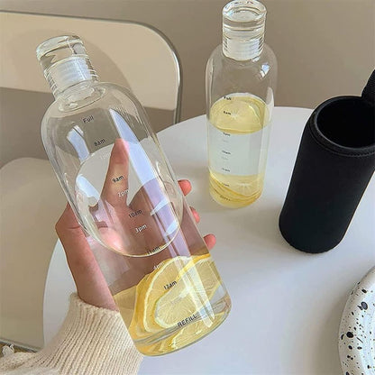 Gradient Glass Water Bottle