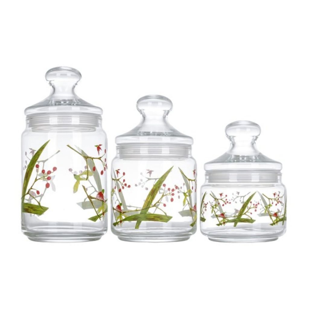 Luminarc 3pc Jar Set