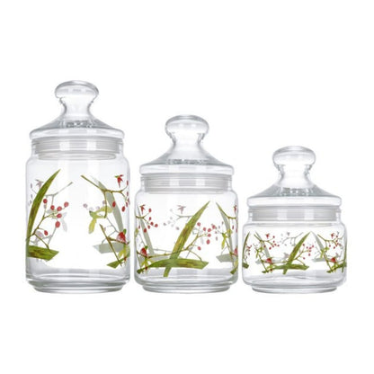 Luminarc 3pc Jar Set