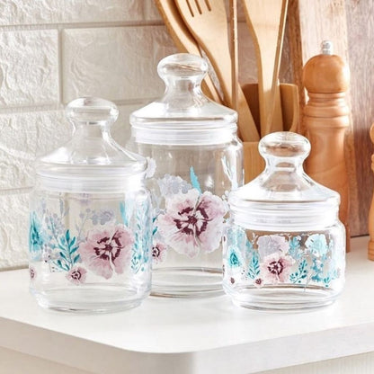 Luminarc 3pc Jar Set