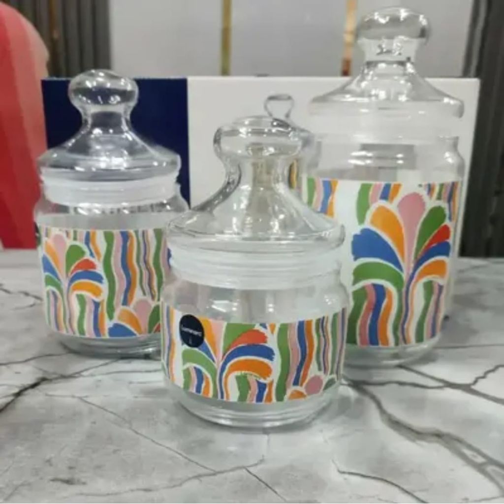 Luminarc 3pc Jar Set