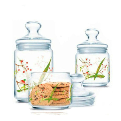 Luminarc 3pc Jar Set