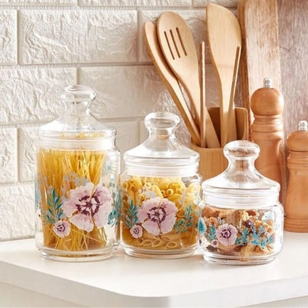 Luminarc 3pc Jar Set