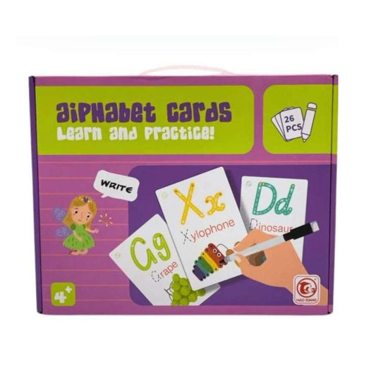 Alphabet cards learn and practice