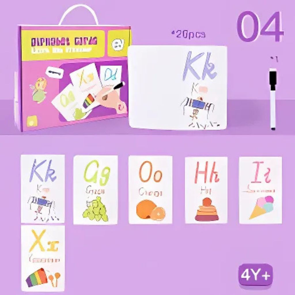 Alphabet cards learn and practice