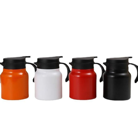 Stainless Steel Digital Thermos Flask-Orange