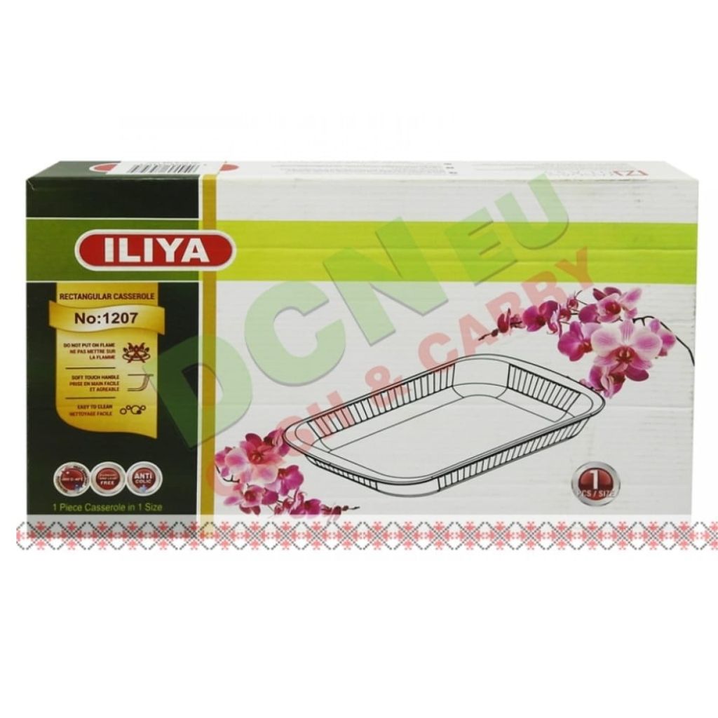 Iliya Rectangle Glass Casserole