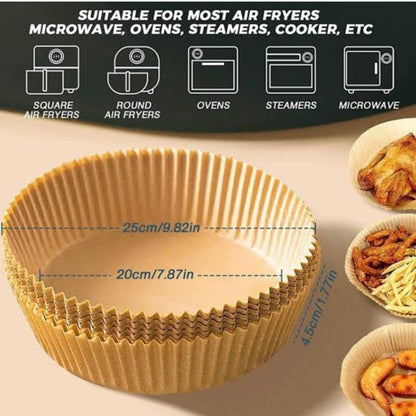 Disposable Double sided Air Fryer liners Large