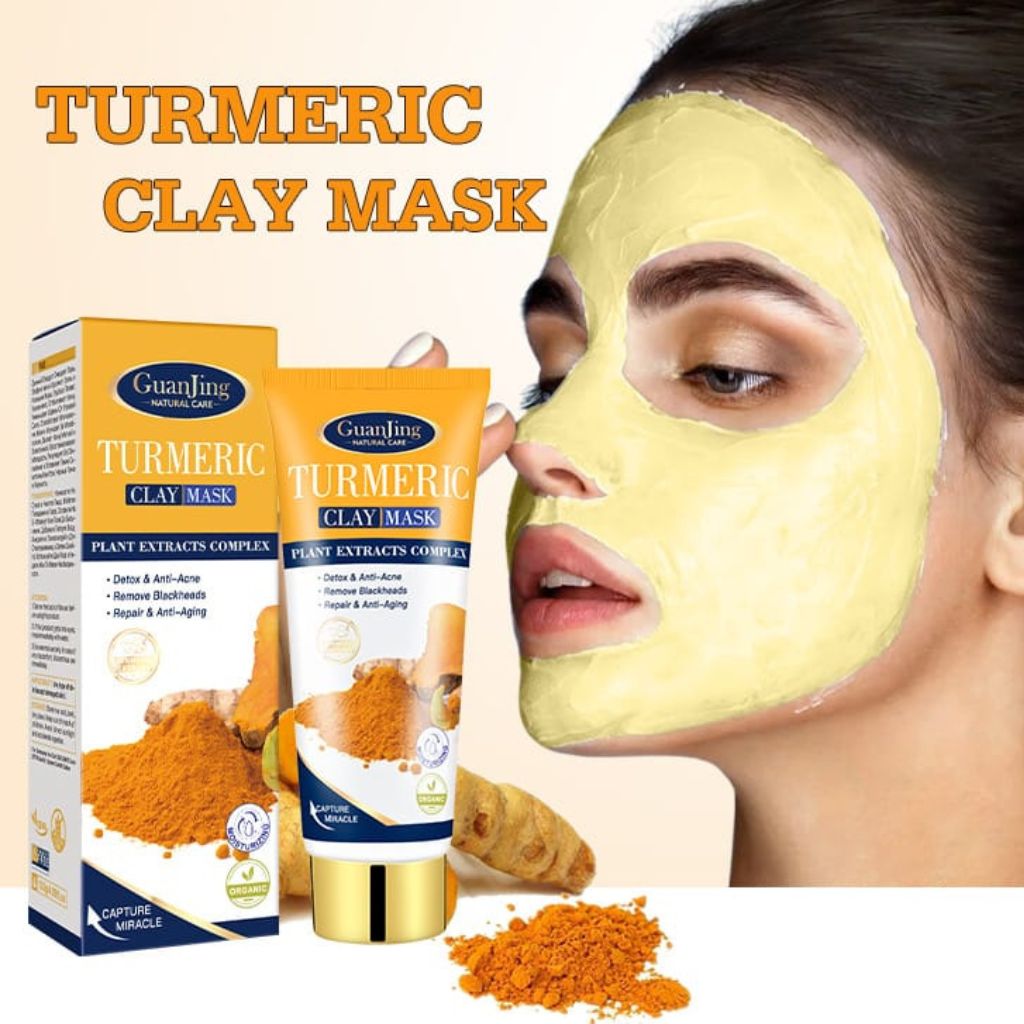 Turmeric clay mask