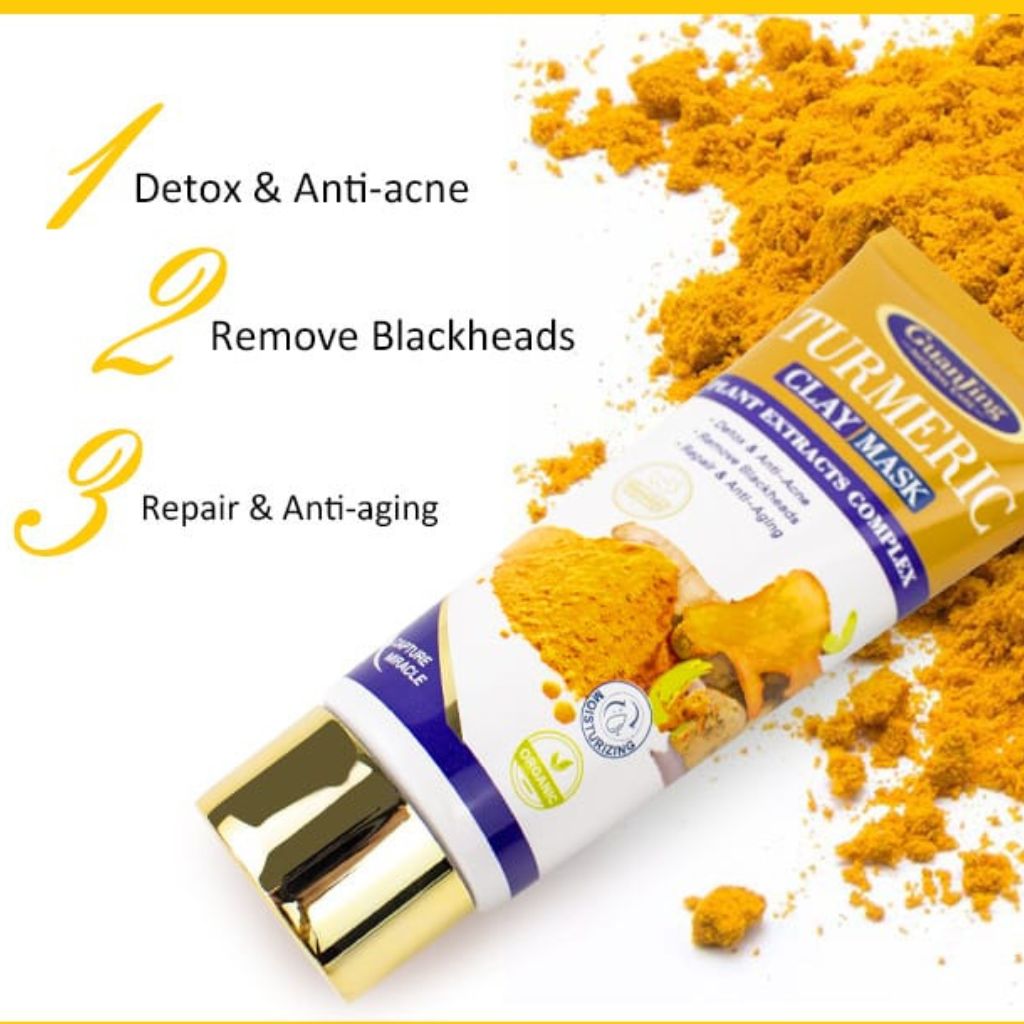 Turmeric clay mask