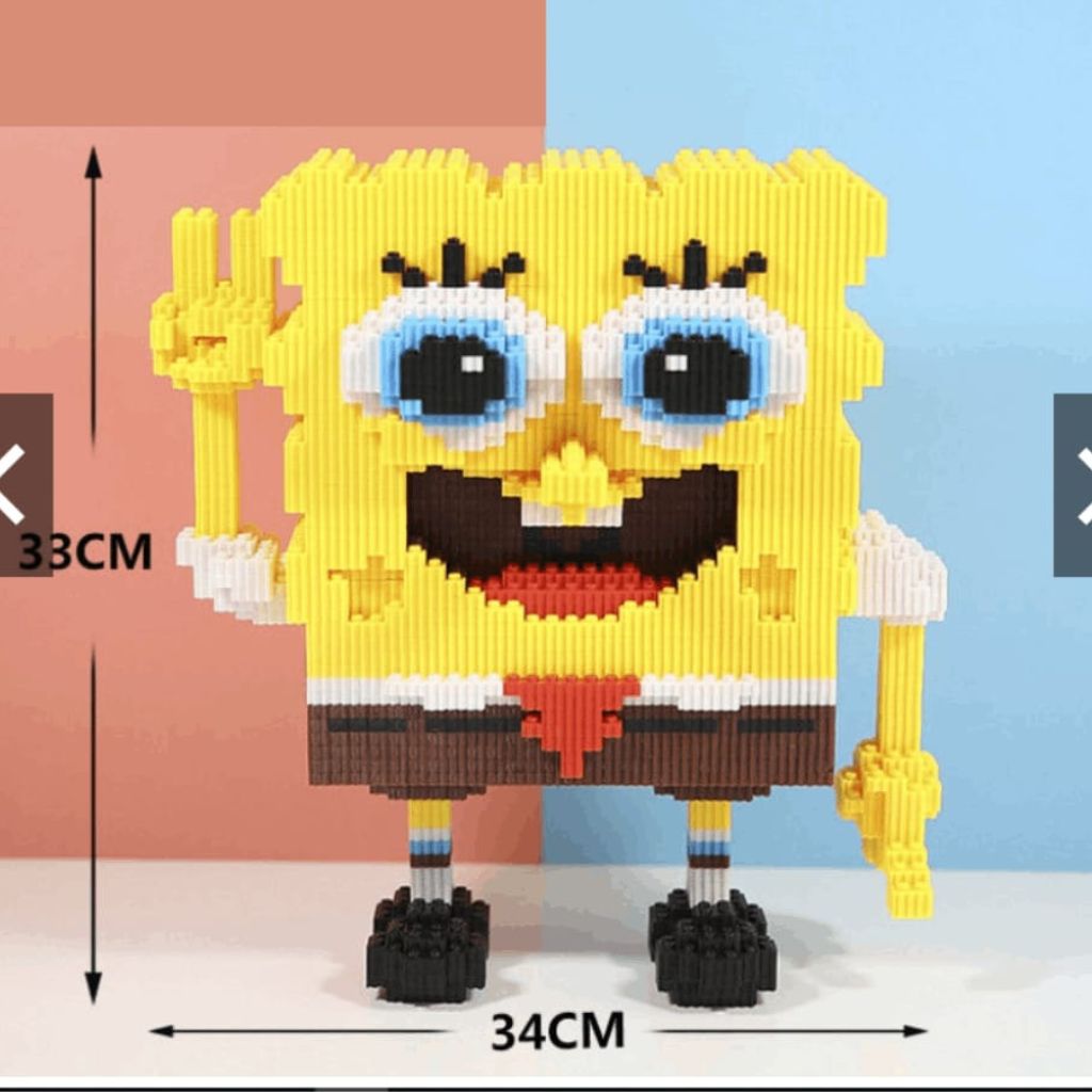 Giant Character  Blocks - Spongebob 5900 pcs