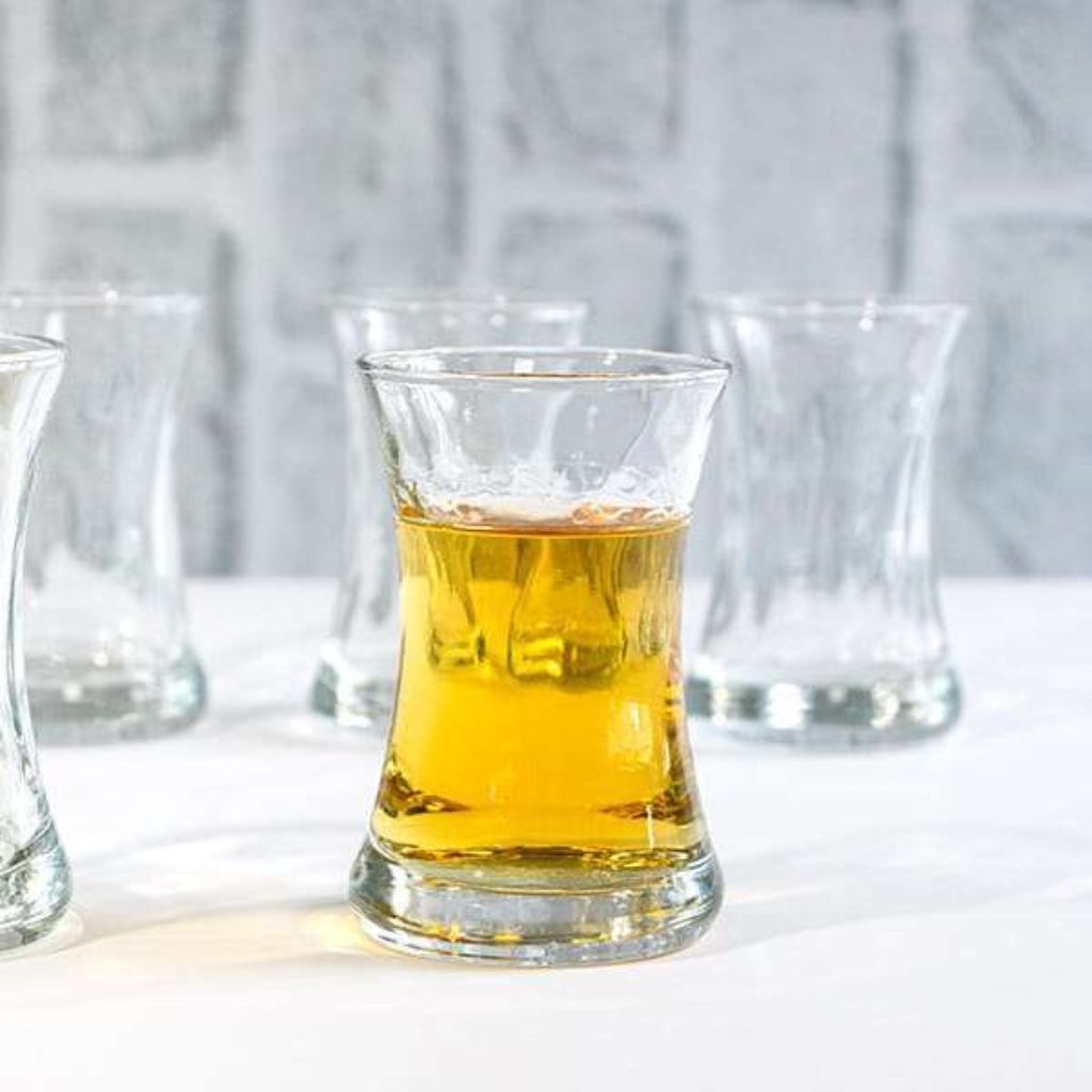 Sachi Lima Twist Turkish Glasses 6pc 