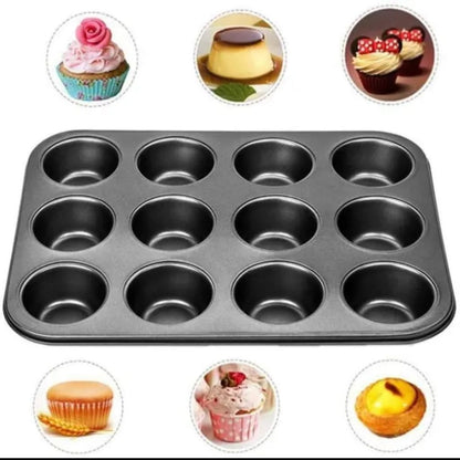 Non Stick 12 Cup Muffin Pan 