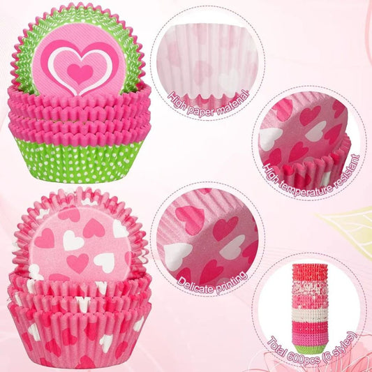 Heart cupcake liner 