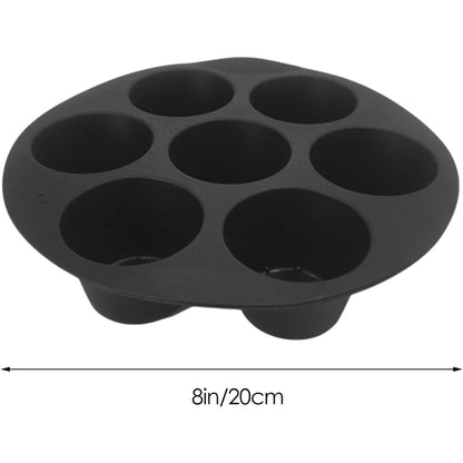 Silicone 7 Slot Round Pan 