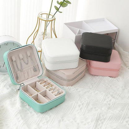 Square Travel Jewelry Box 