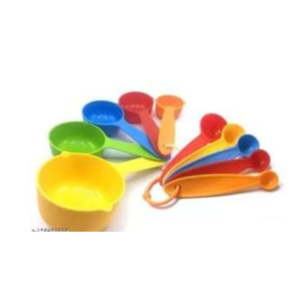 Rainbow Coloured Measuring Utensils