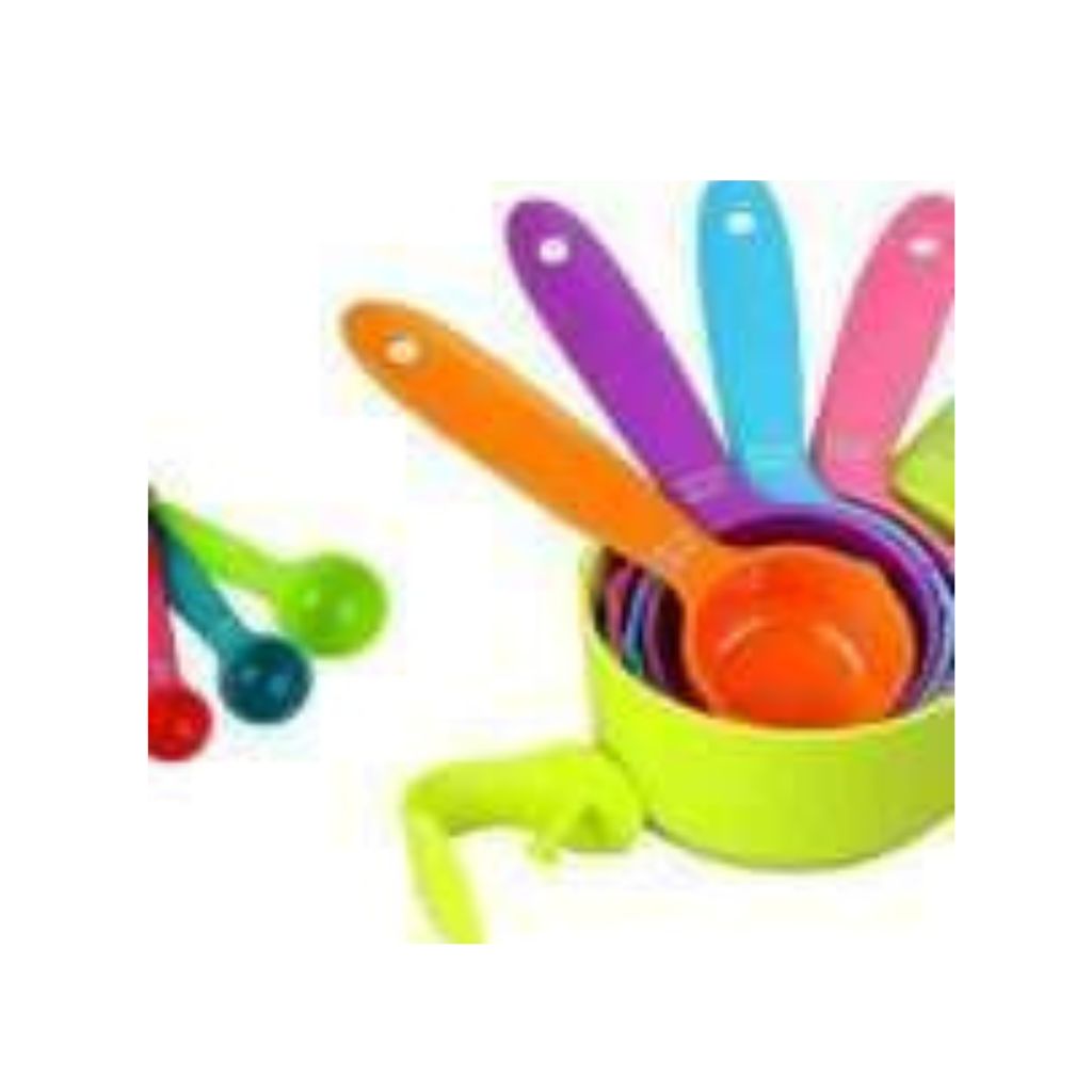 Rainbow Coloured Measuring Utensils