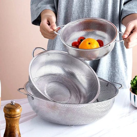 Stainless Steel Colander-Large