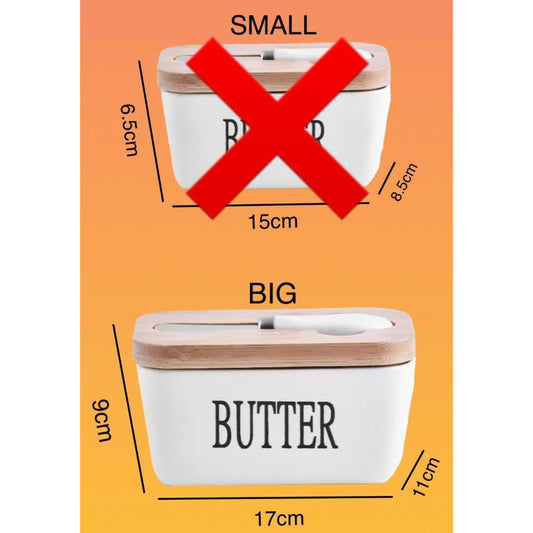 Nordic Butter Dish with Knife