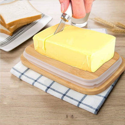 Nordic Butter Dish with Knife