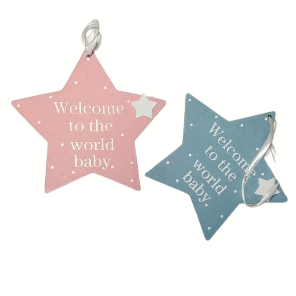 Baby Hanging Star - Pink