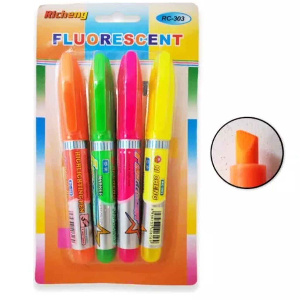 4pc Fluorescent Markers