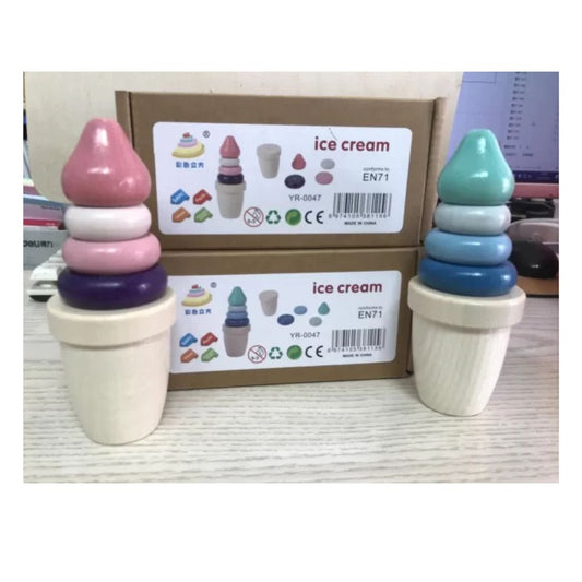 Stackable Ice Cream Toy Set