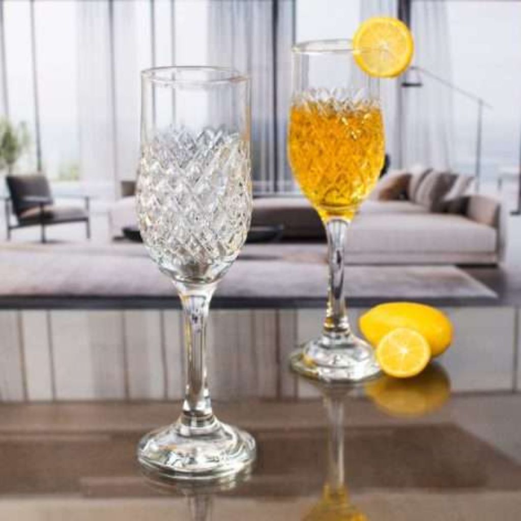 Turin 6pc Flute Glasses