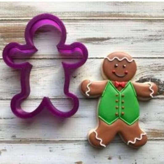 3pc Gingerbread Man Cutters