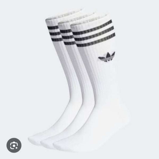 Adidas Long White Socks