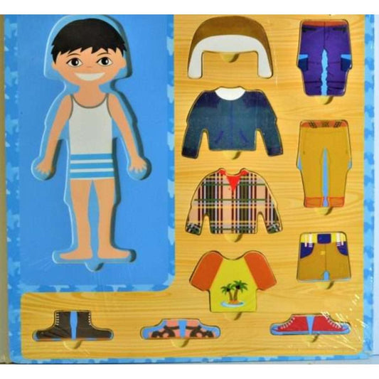 Wooden Dress Up Puzzle