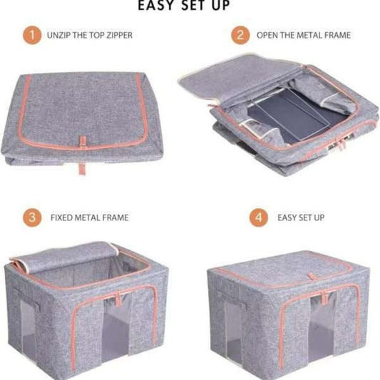 Oxford Steel Frame Large Storage Bag 