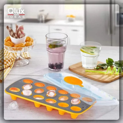 Qlux 17 Slot Ice Tray With Lid