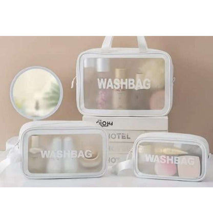 3Pc Wash Bag Set