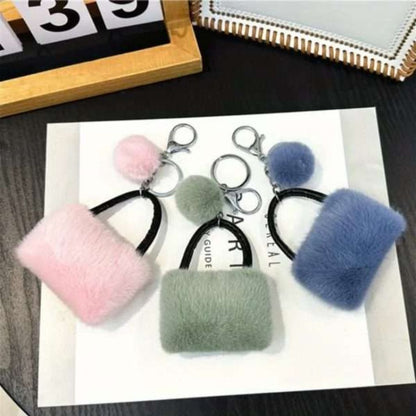 Plush Bag key ring