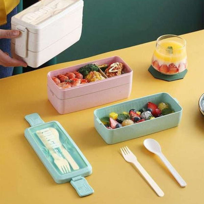 Triple Layer Bento Lunch Box