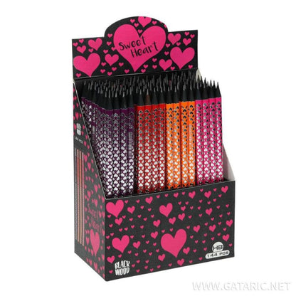 Yalong HB Crystal Heart Pencil