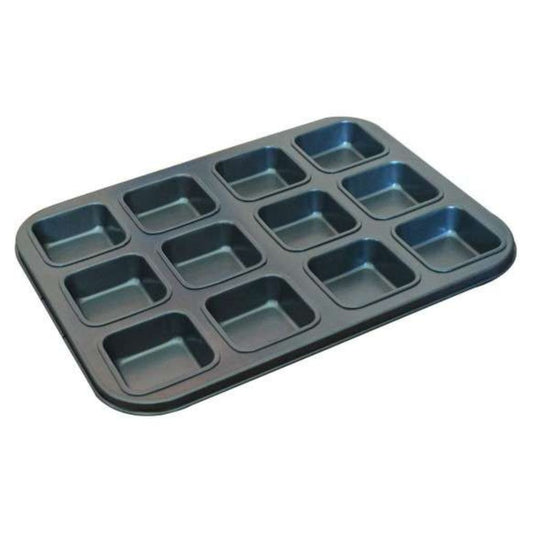 Non Stick Square 12 Cup Pan 