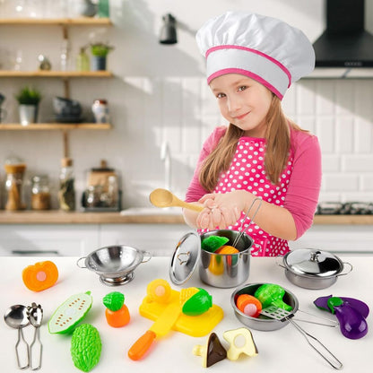 Pretend Play Kitchen Set 