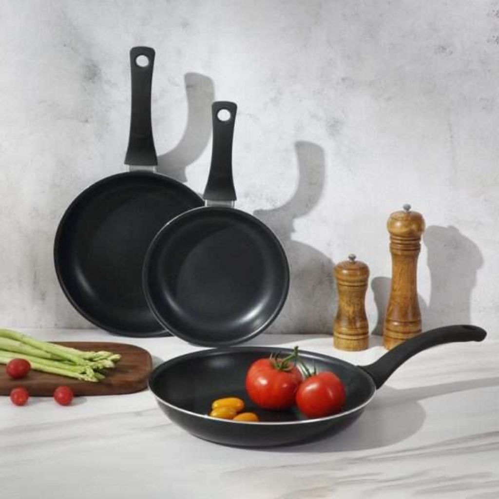 3Pc Non Stick Frying Pan Set