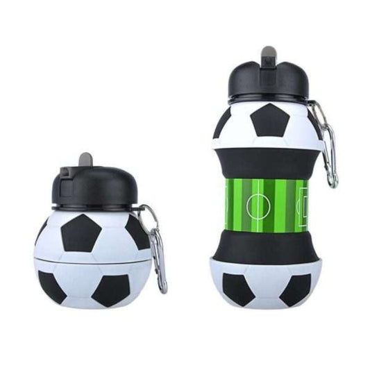 Soccer Collapsible Water Bottle 550 ml