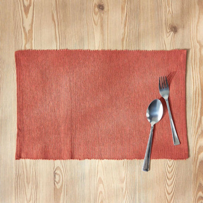 4pc Placemats Rust