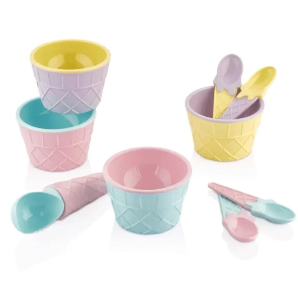 Qlux Carnival Ice Cream Set 9pc