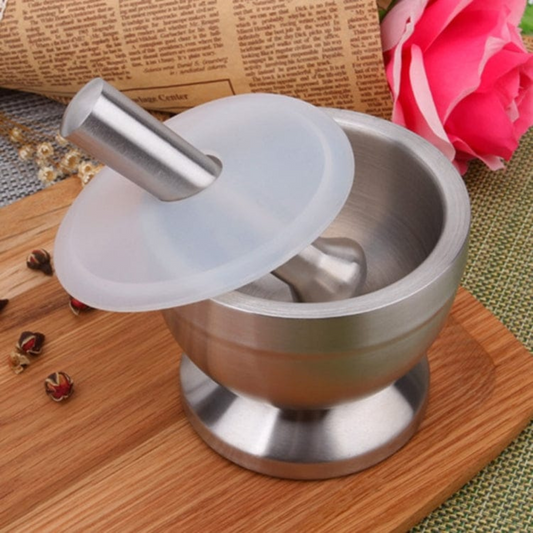 Stainless Steel Mortar And Pestle