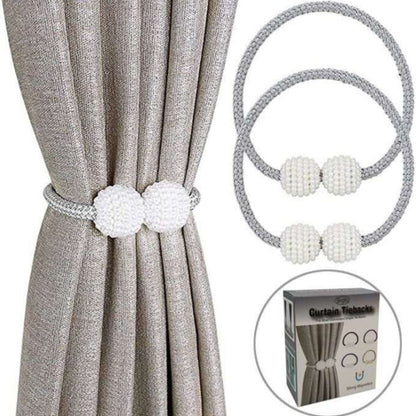 Magnetic Curtain Tiebacks 2pc