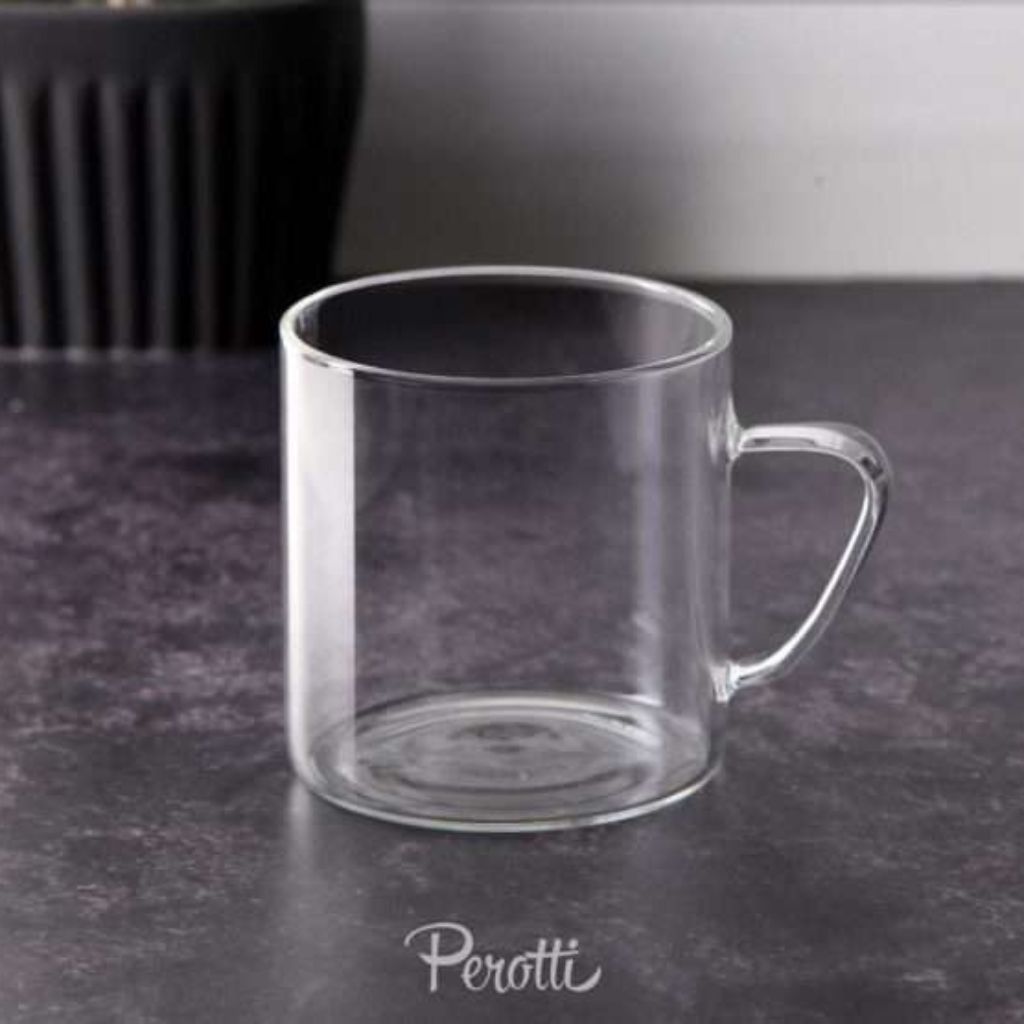 Perotti 3pc Glass Espresso Mugs